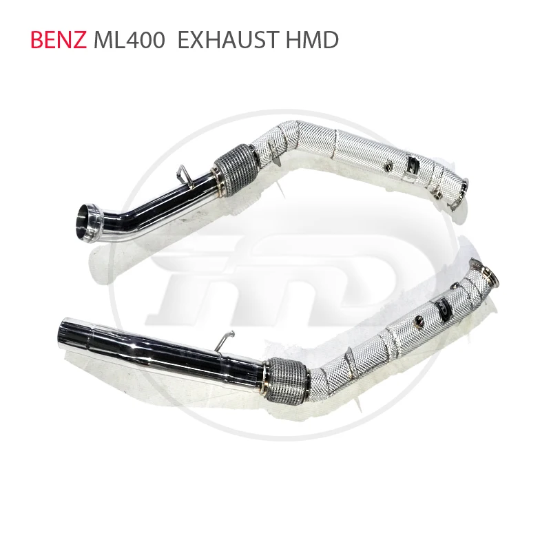 

HMD Exhaust Assembly High Flow Performance Downpipe for Mercedes Benz ML400 Car Accessories Catalytic Converter Manifold
