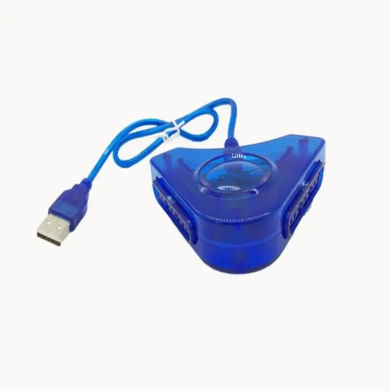 Кабель-переходник с двумя USB-портами для геймпада PS2 Dual Playstation 2 PC USB игровой