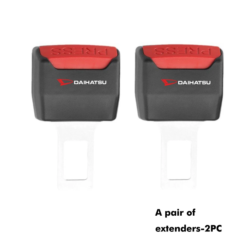 

1/2 шт., зажим для ремня безопасности автомобиля, удлинитель, замок безопасности, пряжка, аксессуары для Daihatsu Move Terios YRV Terios Sirion Mira