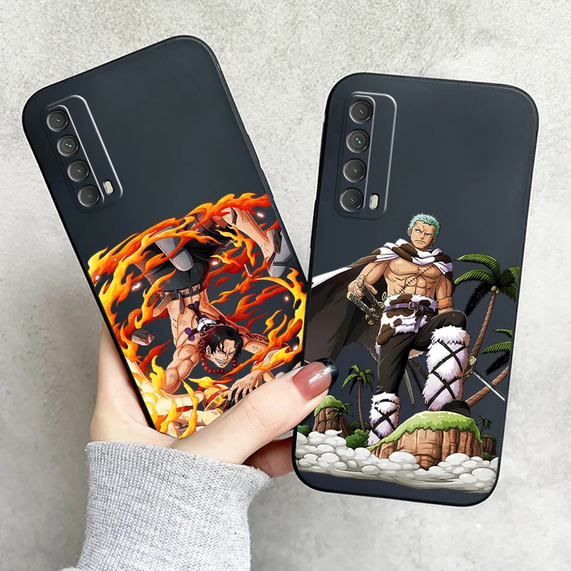 

ONE PIECE Monkey D. Luffy Phone Case For Huawei P Smart Z 2019 2021 P20 P20 Lite Pro P30 Lite Pro P40 P40 Lite 5G Soft Funda