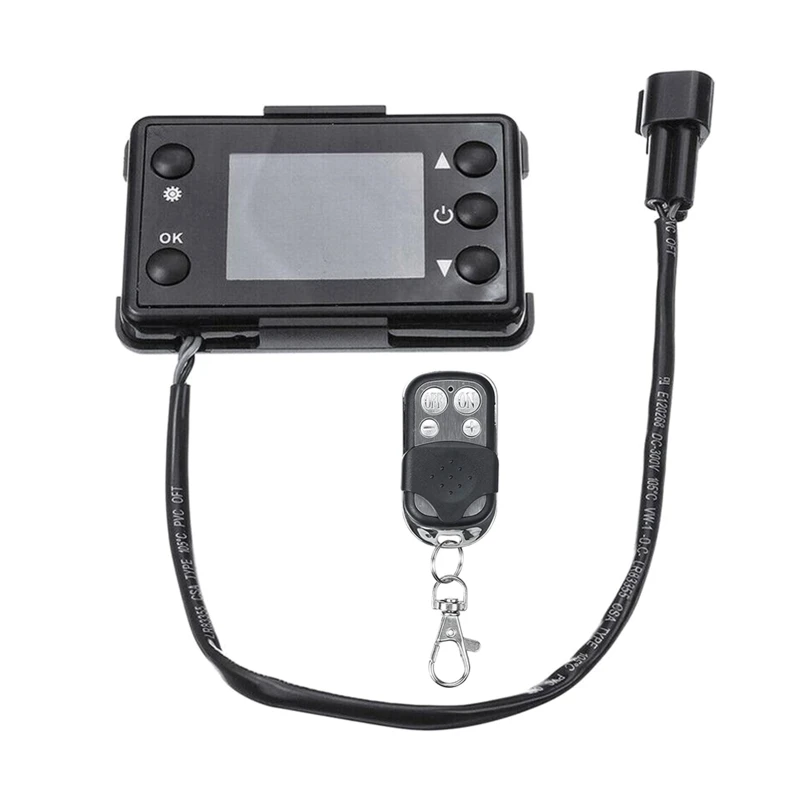

Universal 12V LCD Small Monitor Air Parking -Diesel Heating Heater Controller Switch Car Accessory Remote Portable
