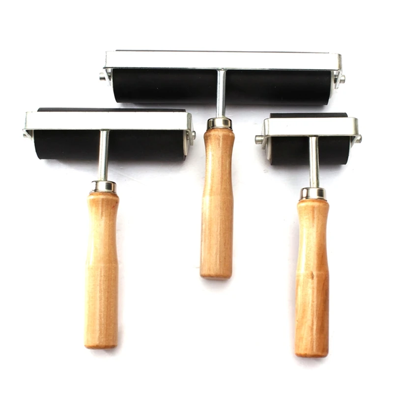 

Heavy Duty Hard Rubber Roller Printing Ink Lino Artists Art Craft Paint Decorating Tool Paint Tool Sets Paint Tool Sets