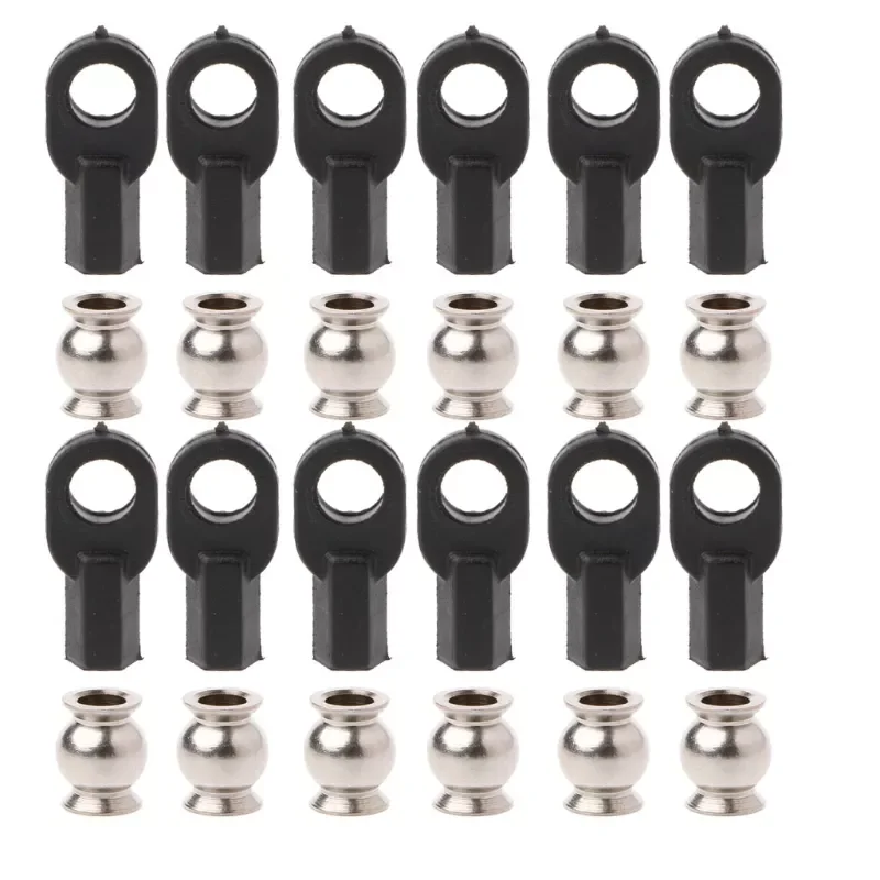 

12Pcs M3 5347 Delta Buckle Ball Caps Paralleled Carbon Rod Joints For 3D Printer