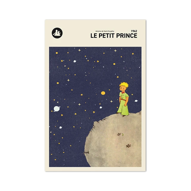 

Художественный плакат Маленький принц и лиса dulike