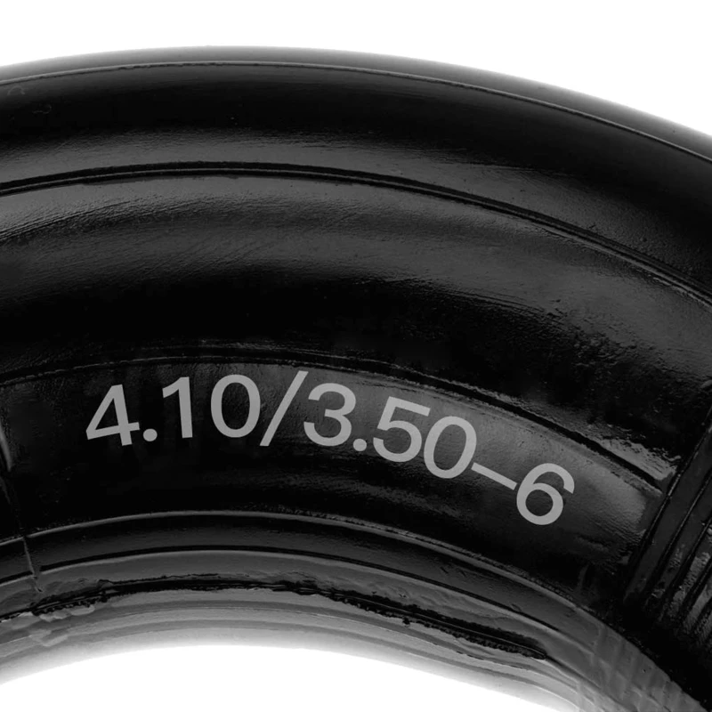 

4.10/3.50-6'' Replacement Inner Tube Fits Motorcycle with 6'' Tires (2-Pack) Thick Premium Rubber Material