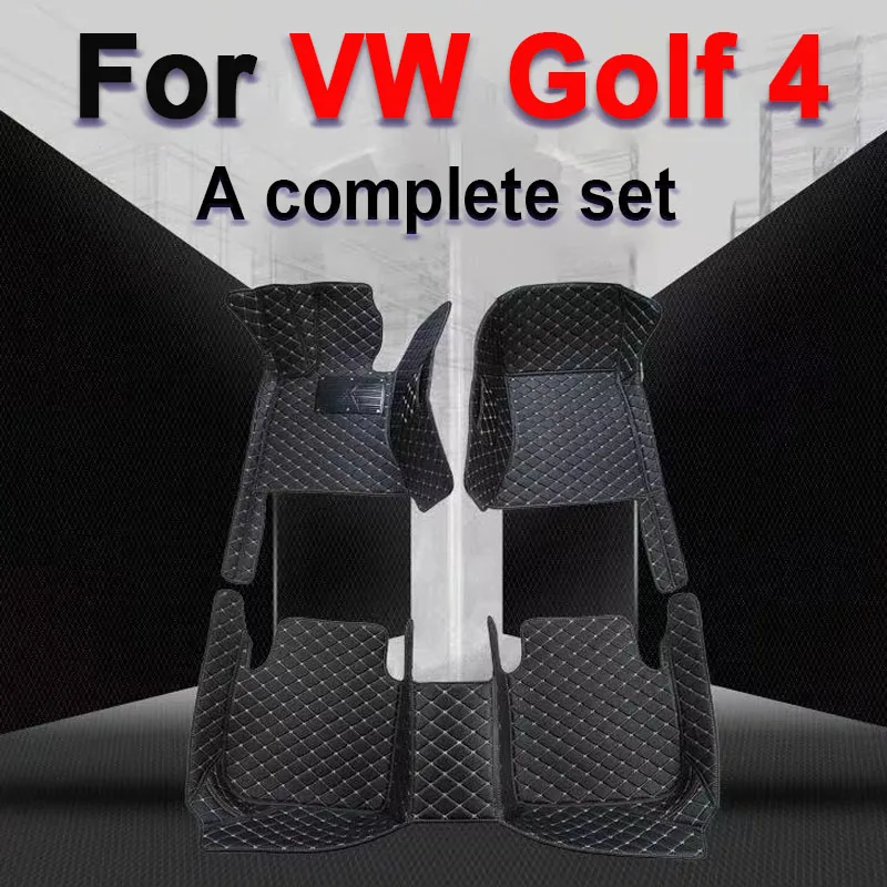 

Car Floor Mats For VW Golf 4 MK4 1998~2003 DropShipping Center Auto Interior Accessories Leather Carpets Rugs Foot Pads