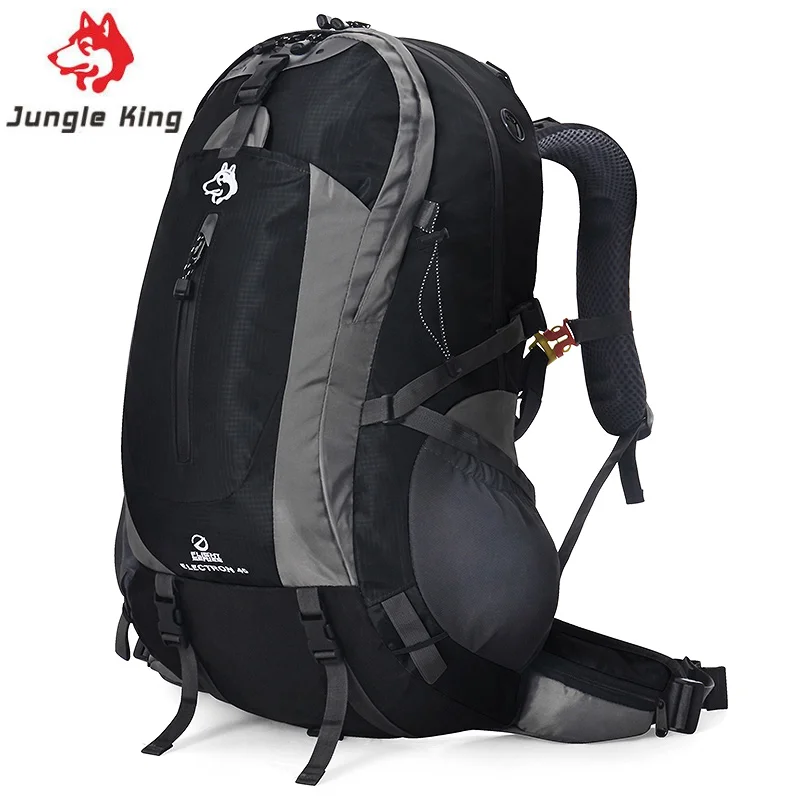 JUNGLE KING CY9017 45L Rain Cover Trekking Hiking Tourist Backpack Bag for Sport Outdoor Nylon Travel Camping Backpack Case Bag