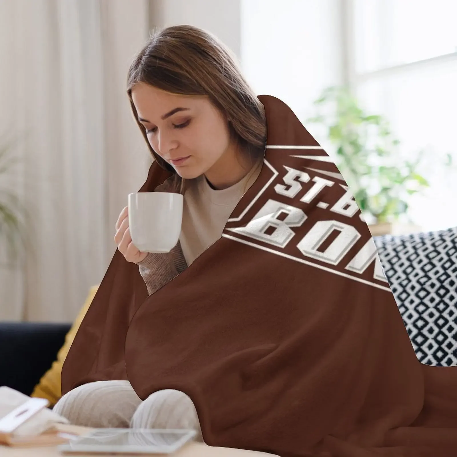 Декоративное одеяло St. Bon Vissura Bonnies для малышей. Многоцелевые одеяла.