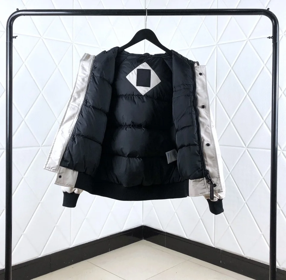 Классический Повседневный пуховик мужское зимнее теплое пальто дизайнерская