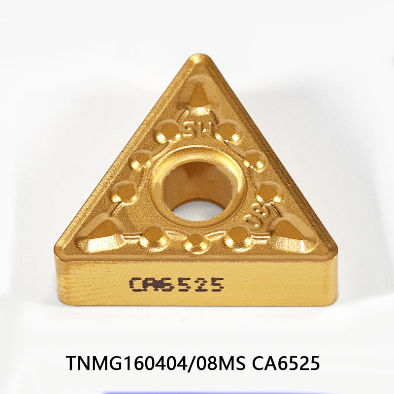 

Original TNMG160404MS TNMG160408MS CA6525 Carbide Inserts for Stainless Steel TNMG160404 TNMG160408 MS Lathe Cutter Turning Tool