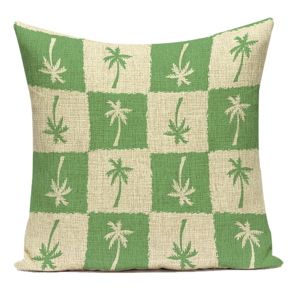 

Velvet Nordic Polyster Linen Home Decor Floral Pillowcases for Pillows 45x45 Cushion Cover Summer Artistic Flower Textile E2034