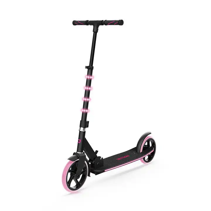 

Helix 8 and older Light-up Folding Kick Scooter, Pink