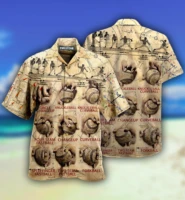 2022 hawaiian shirt cool 3d print desert denim short sleeve cuban shirt oversized mens shirts button up top