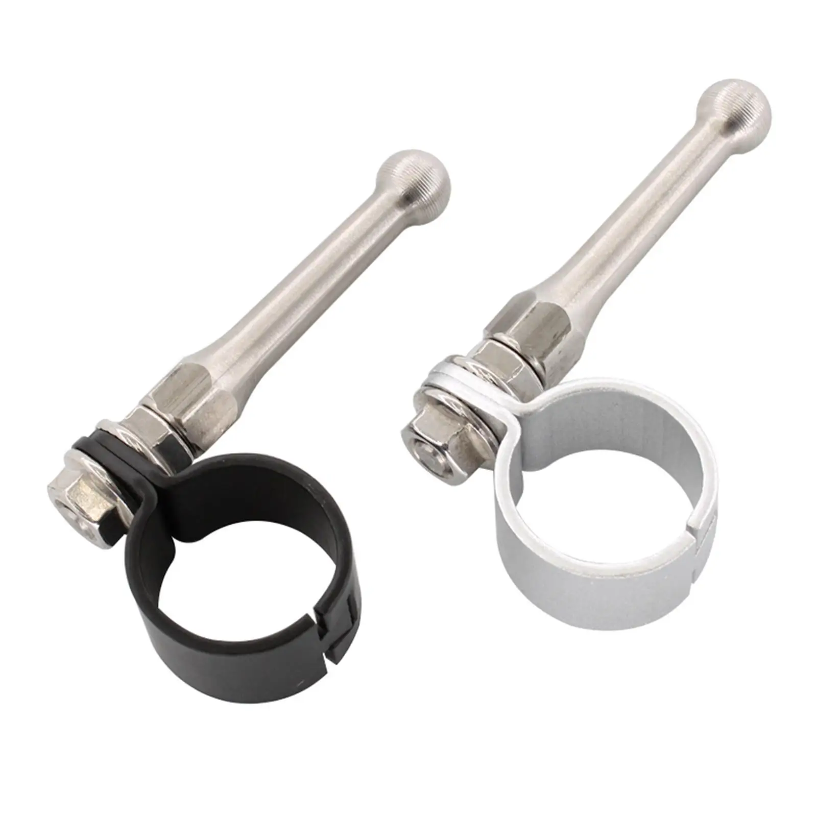 

Adjustable Motorcycle Foot Side Stand Assistant Tool for 20-23mm Black