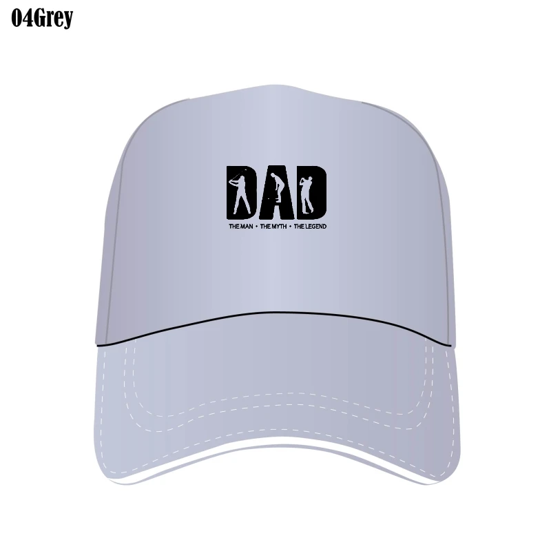 

Dad Golfer Bill Hats Funny Fathers Day Gift Father Daughter Cap Funny Cap Daddy Birthday Gift Man Myth Legend Cap