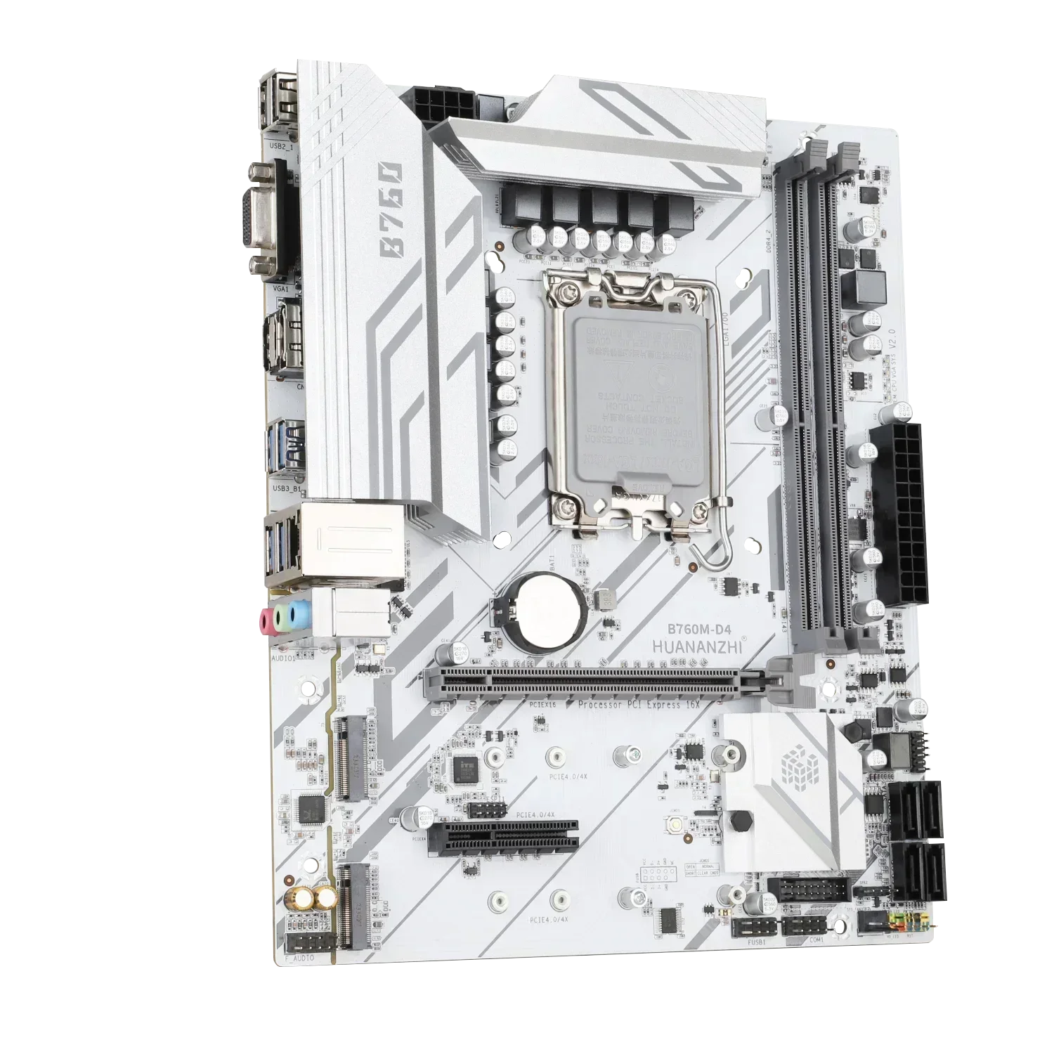 Материнская плата HUANANZHI B760M D4 M-ATX DDR4 поддержка 12 13 поколения B760 процессор Intel LGA 1700