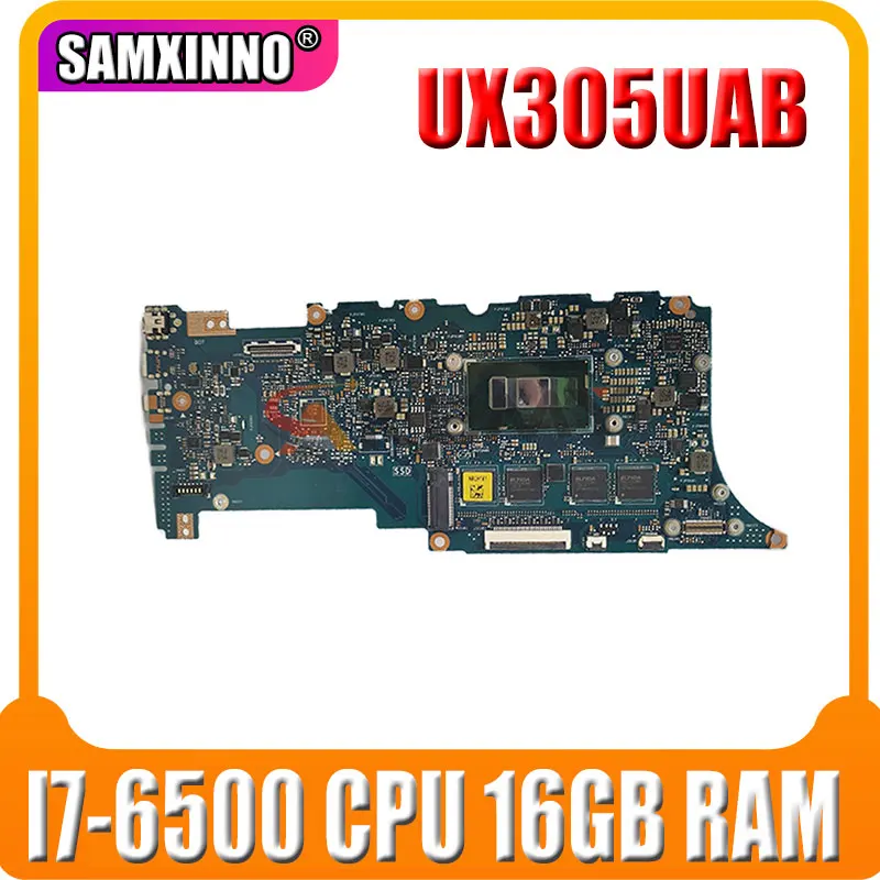 

Материнская плата Akemy UX305UAB I7-6500 процессор 16 Гб ОЗУ для ноутбука ASUS UX305UAB материнская плата 100% протестирована ОК