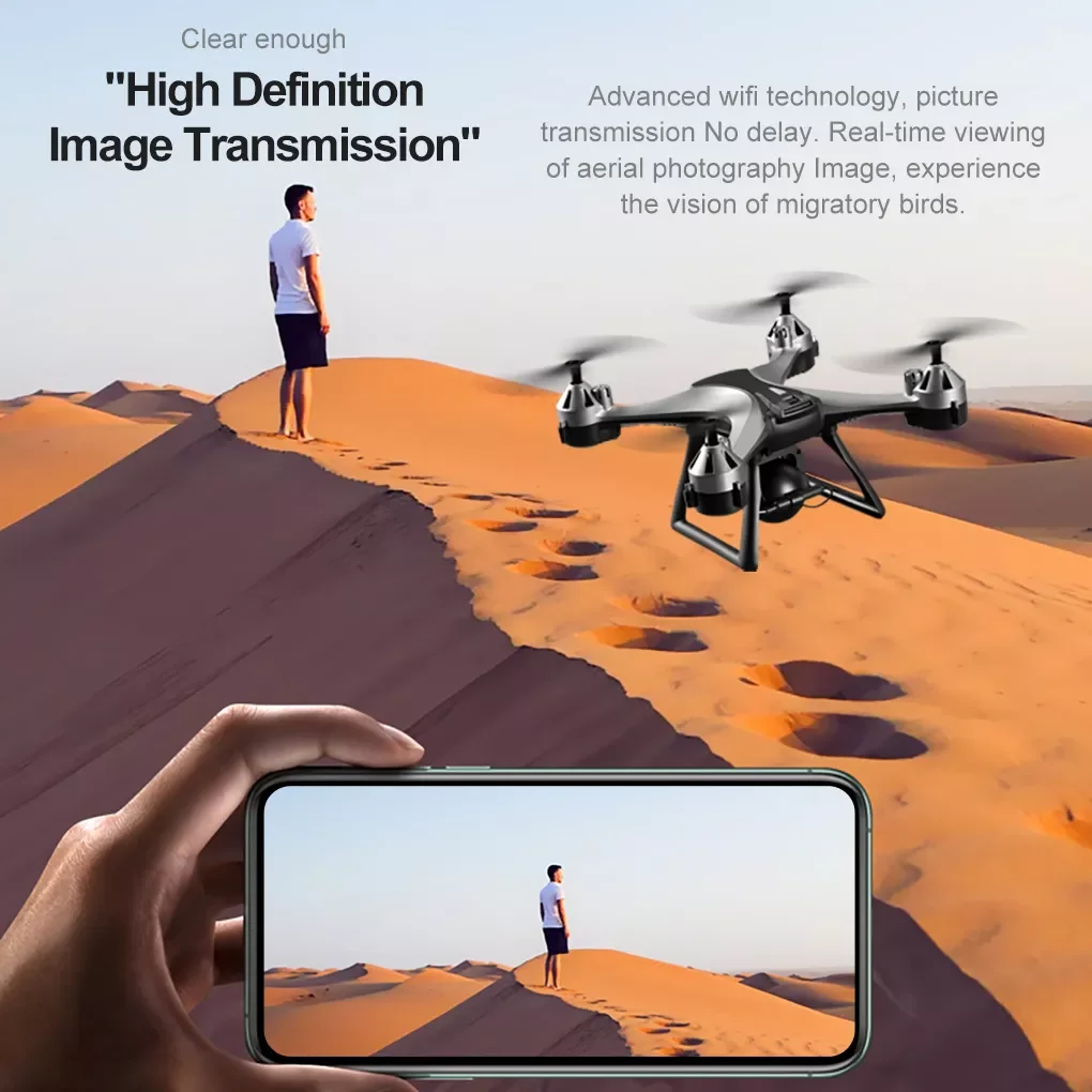 

4K Dual Camera Drone Aerial Photography JC801 UAV HD Professional Dual Camera Remote Control Quadcopter WIFI