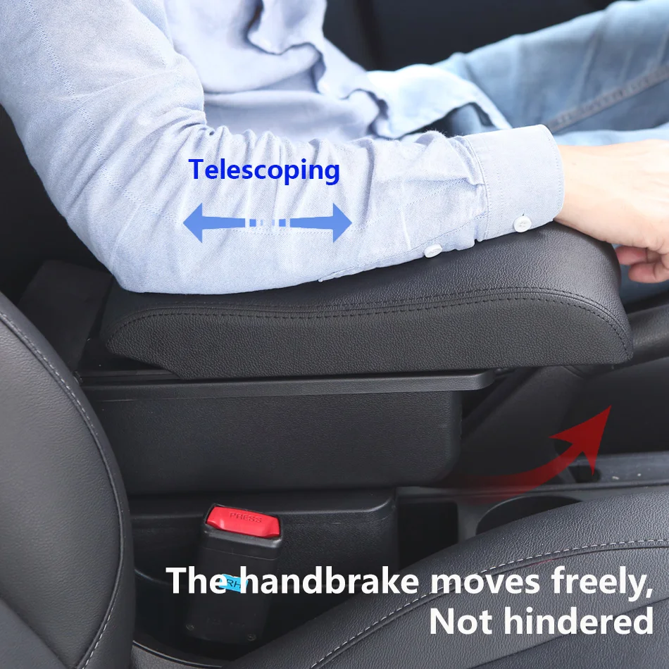 Подлокотник для Peugeot 208 автомобильный контейнер хранения подлокотник аксессуары