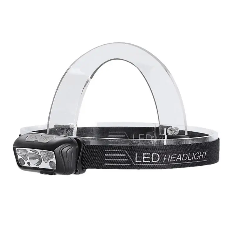 

Rechargeable Led Headlamps Motion Sensor High Lumen Head Lamp Lightweight USB Head Light Waterproof Head Flashlight For Outdoor