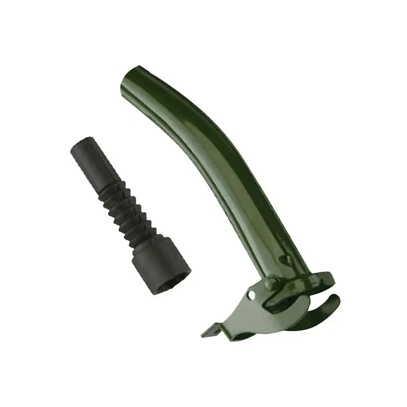 

5L 10L Portable Car Fuel Tanks Canister Metal Petrol Can Jerry Can Gasoline Oil Container Mount Green For Motorcycle Accessories