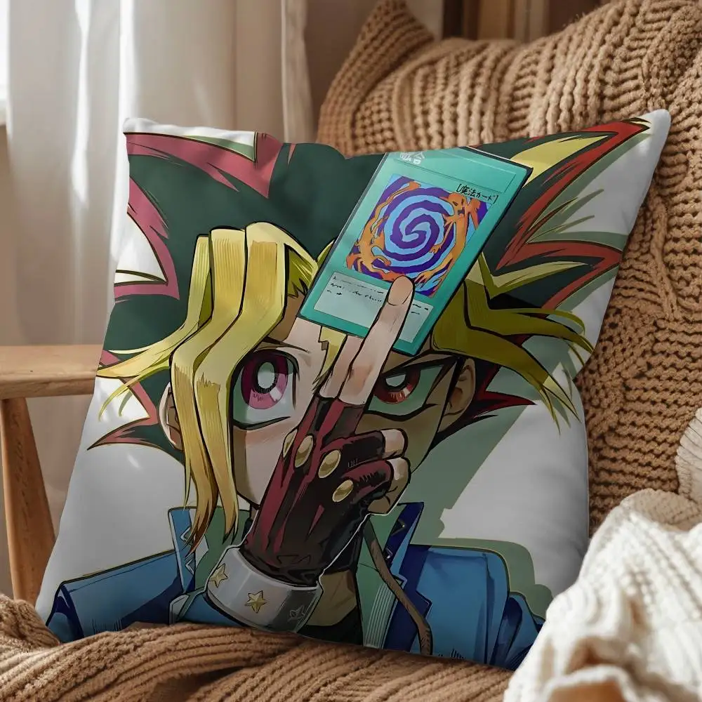 Чехол для подушки Black Magician Yami Yugi Game YuGiOh, для отдыха, для дивана, для дома, для спальни, для гостиной, квадратная подушка-спинка, декоративная подушка (art.: 3920dbd8036ae) - 3920dbd8036ae