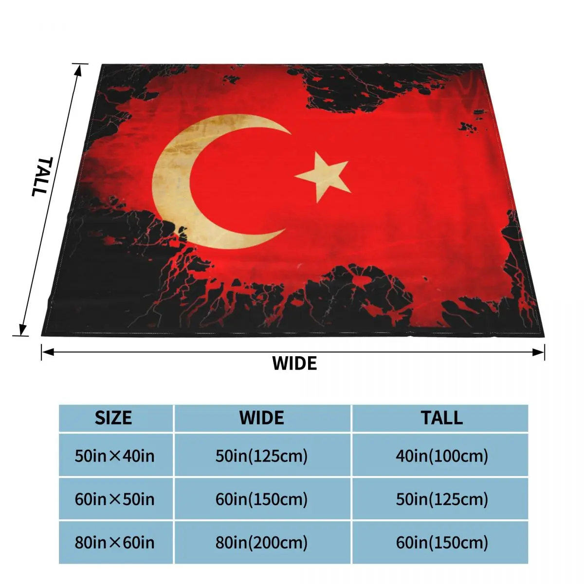 Индейский флаг красная луна флисовое зимнее многофункциональное супермягкое
