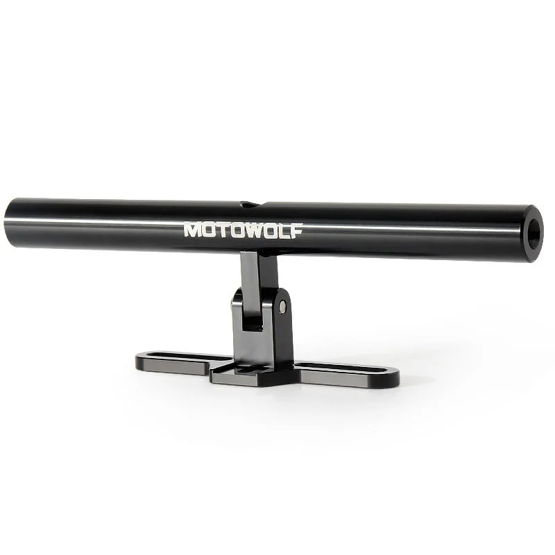 

MOTOWOLF Монтажный кронштейн для мотоцикла, расширительный светильник, держатель для телефона, продвижение, аксессуары для мотокросса, руль