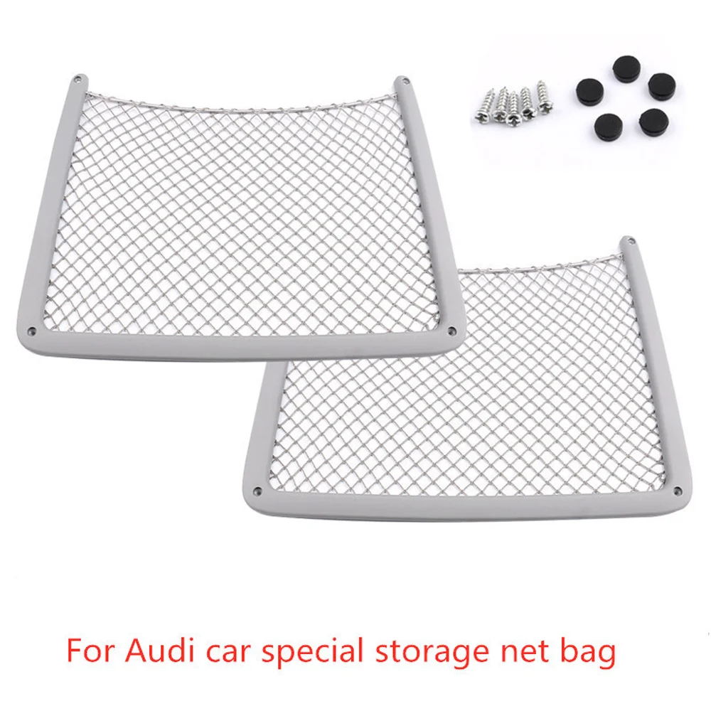 

Original car upgrade rear seat net pocket For Audi A3 A4 A4L A5 A6 A7 Q3 Q5 rear backrest storage multifunctional storage