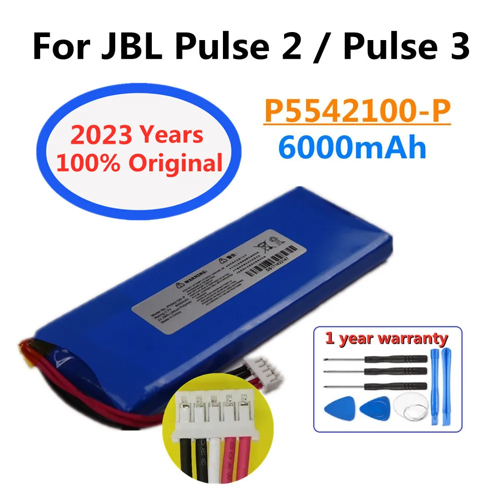 

Новинка 2023 года, оригинальный запасной аккумулятор для динамика JBL Pulse 2 Pulse 3 Pulse2 Pulse3 Special Edition, Bluetooth Audio