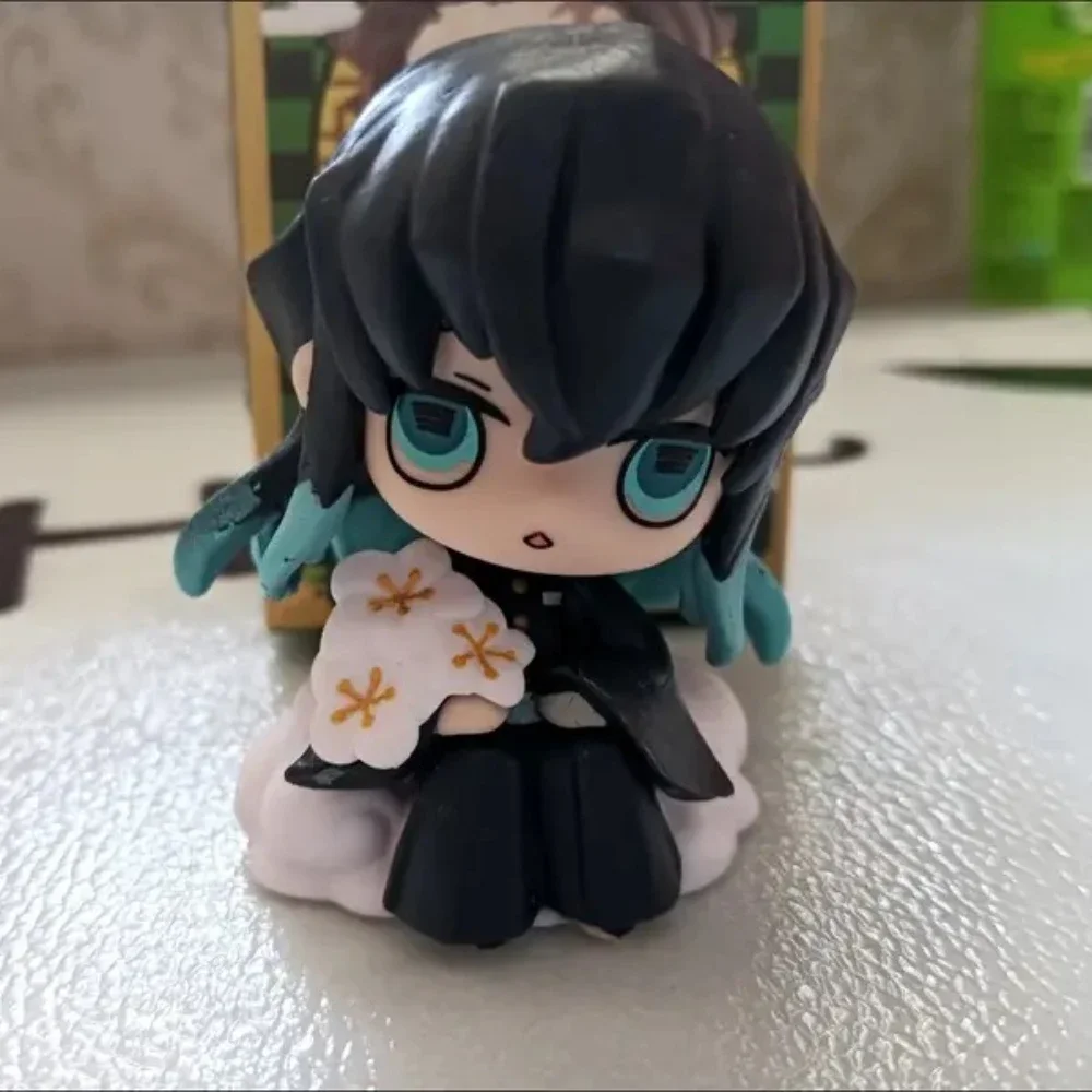 Фигурки Demon Slayer Tanjiro Nezuko Zenitsu Kamado Tanjirou Hashibira Inosuke милые украшения настольный