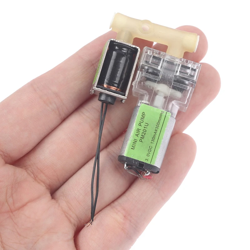 

1PCMini Air Pump Electric Oxygen Pump DC 3V Small 030 Motor Air Fish Tank Pump Fish Tank Aquarium Sphygmomanometer Pressure Pump