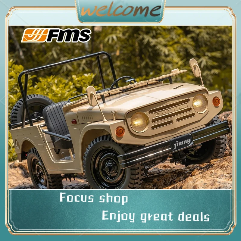 Fms 1:6 Jimny автомобиль с дистанционным управлением 2 4 г полный привод Suzuki модель