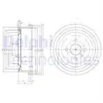 

Rear brake drum for BF103