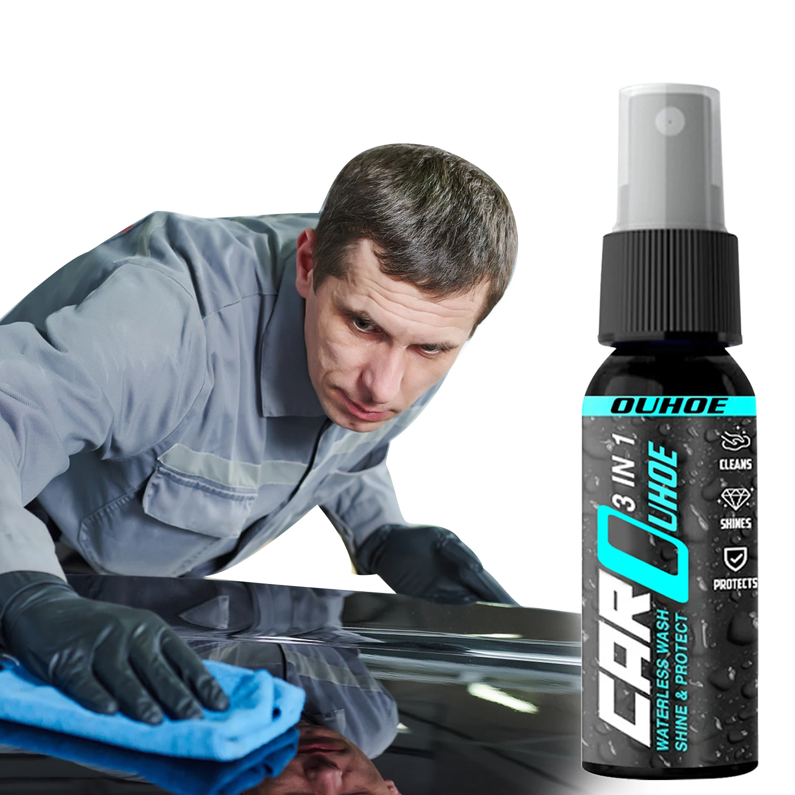

30ml Nano Car Scratch Removal Spray Repair Nano Spray Car Scratch Repairing Polish Spray Car Ceramic Coating for Auto Paint Care