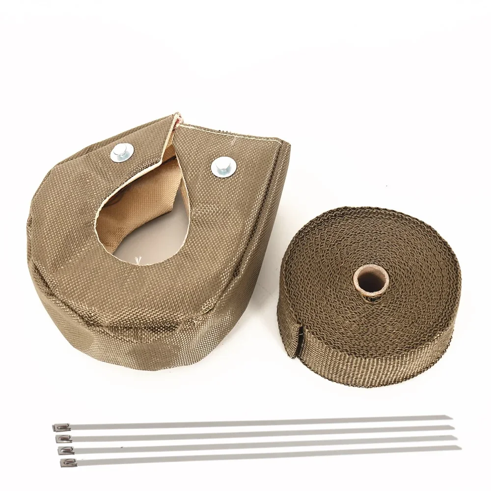 T25 T3 T4 T6 гоночное турбонагревательное одеяло титановое автомобильное покрытие и