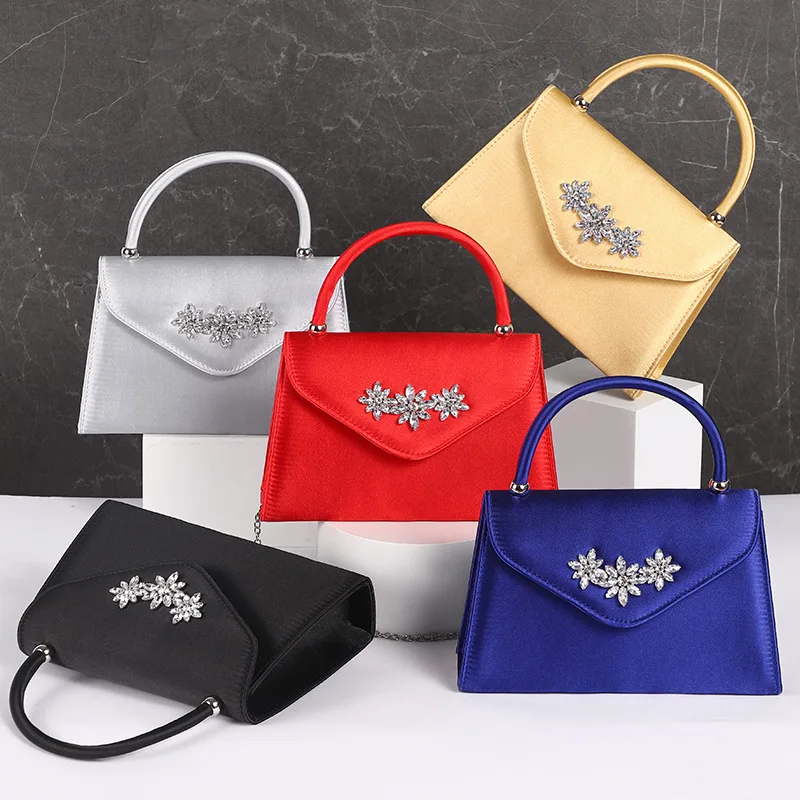 

New Dinner Bag Ladies Handbag Premium Crystal Glass Diamond Evening Bag Partybag