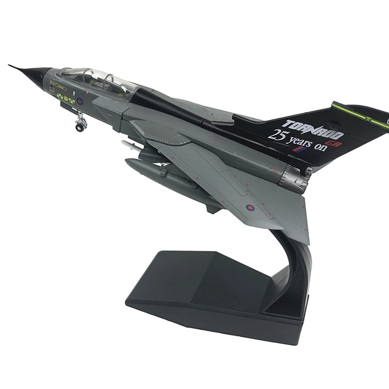 

Модель металлического самолета Panavia Tornado Fighter 1/100, модель статического отлитого самолета для украшения дома и офиса