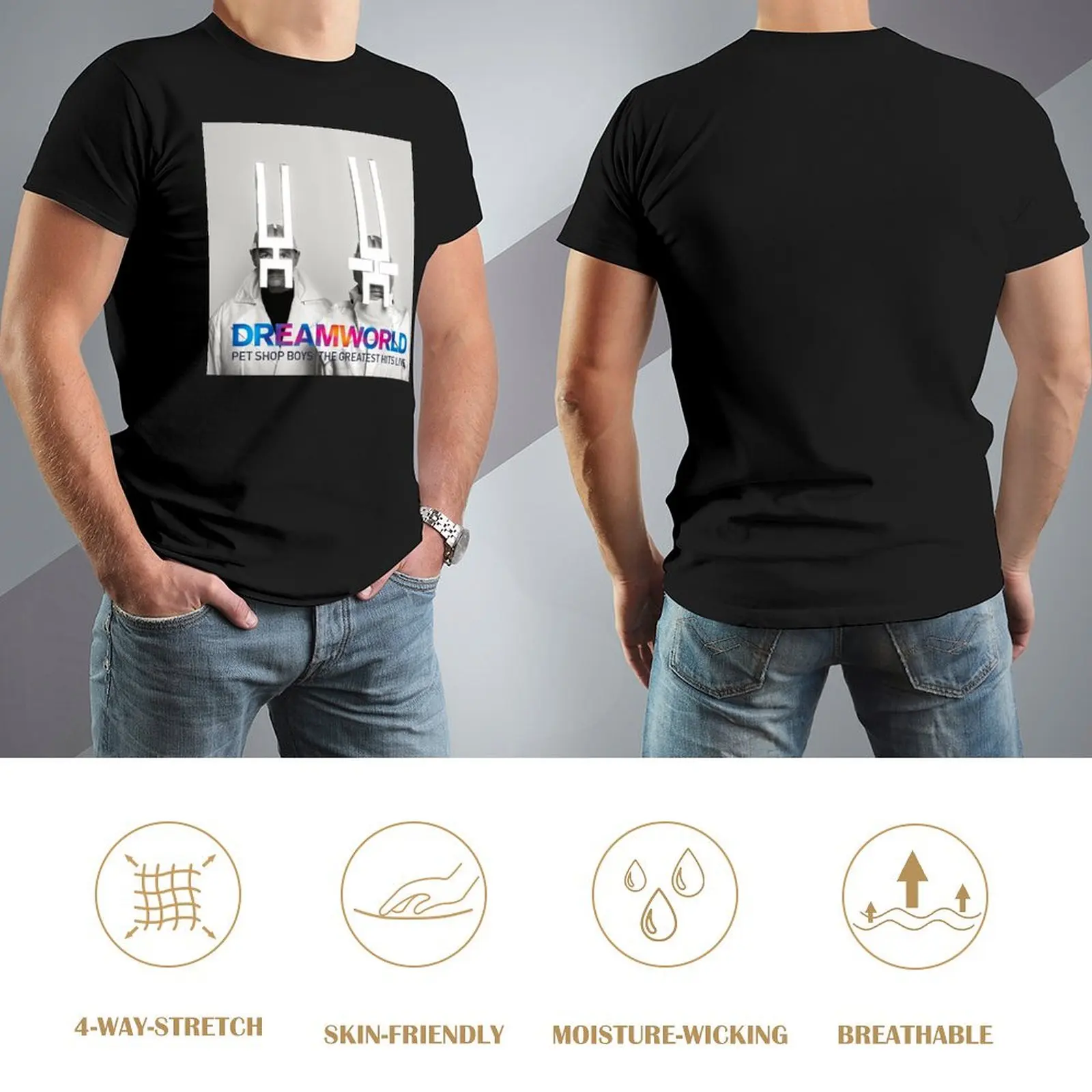 Pet Dreamworld Hits Tour 2022 masept T-Shirt funny costumes oversize t-shirts man new edition mens graphic