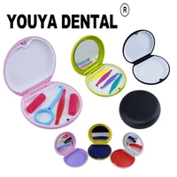 dental retainer case denture storage false bath box braces boxes mouth guard oral hygiene organizer container orthodontic case