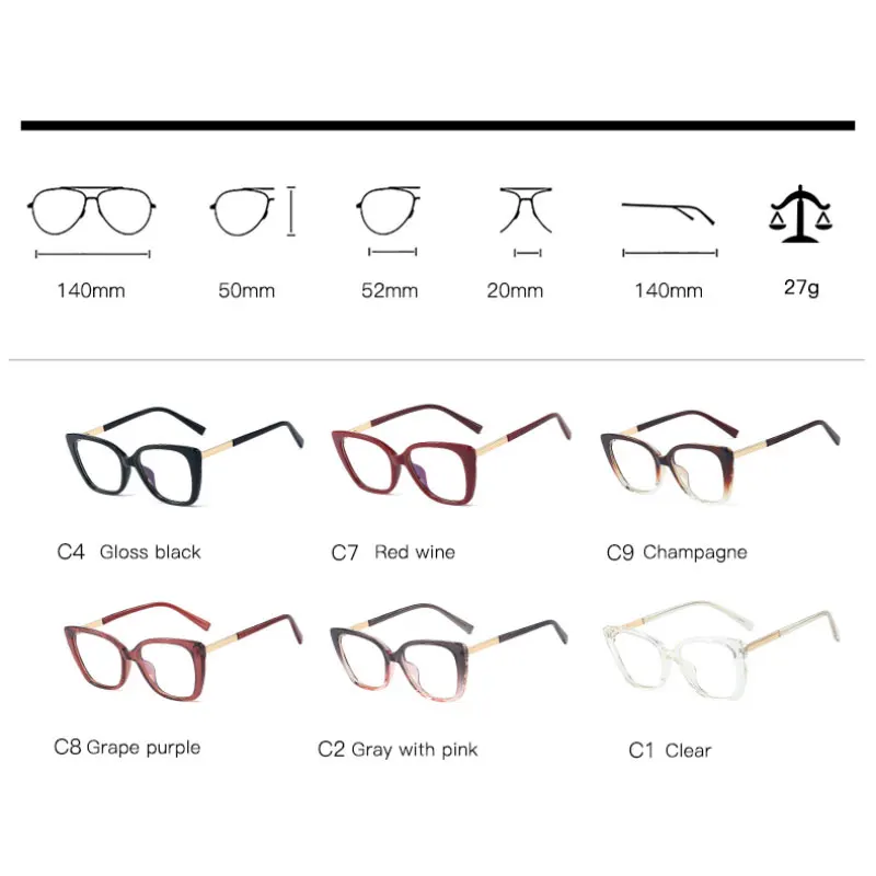 Модные очки Hotony оправа для оптических очков новая синяя версия блокировка