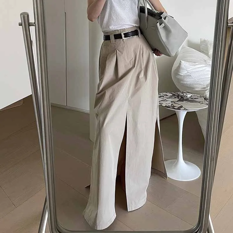 Рисунок 2 - Юбка-макси HOUZHOU женская с разрезом