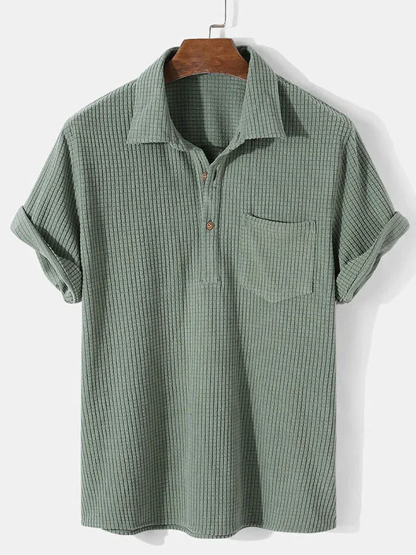 

2022 Summer solid color business casual men's short sleeved polo shirt cotton shirt short sleeved T-shirt men's street wearS-3XL
