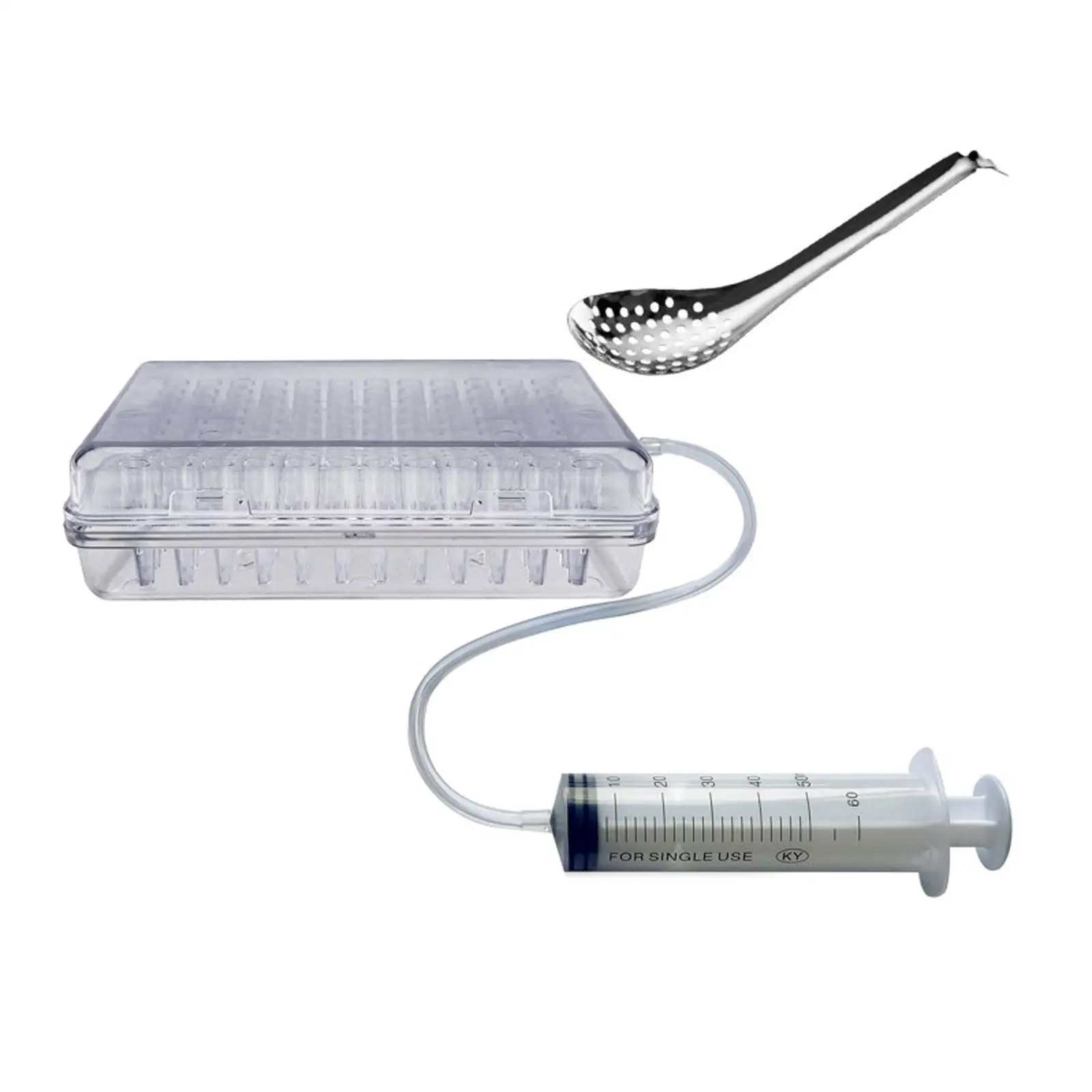 

Многофункциональный кухонный гаджет-Пипетка для десертов, инструмент для изготовления сферических блюд, Диспенсер десертов для ресторано...