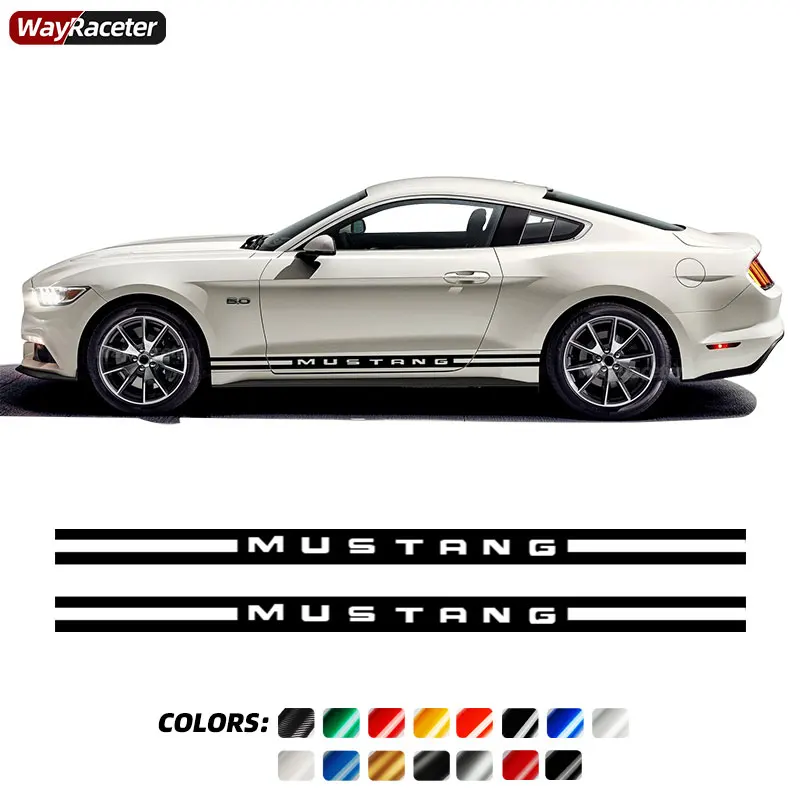 

Наклейка на юбку для Ford Mustang Shelby GT Convertible GT500 GT350 Boss 302