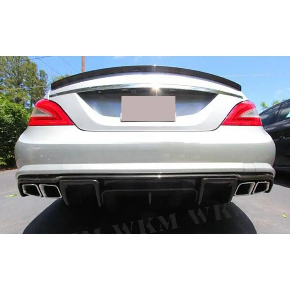 Для CLS Class Комплекты кузова из углеродного волокна и FRP Передний задний бампер