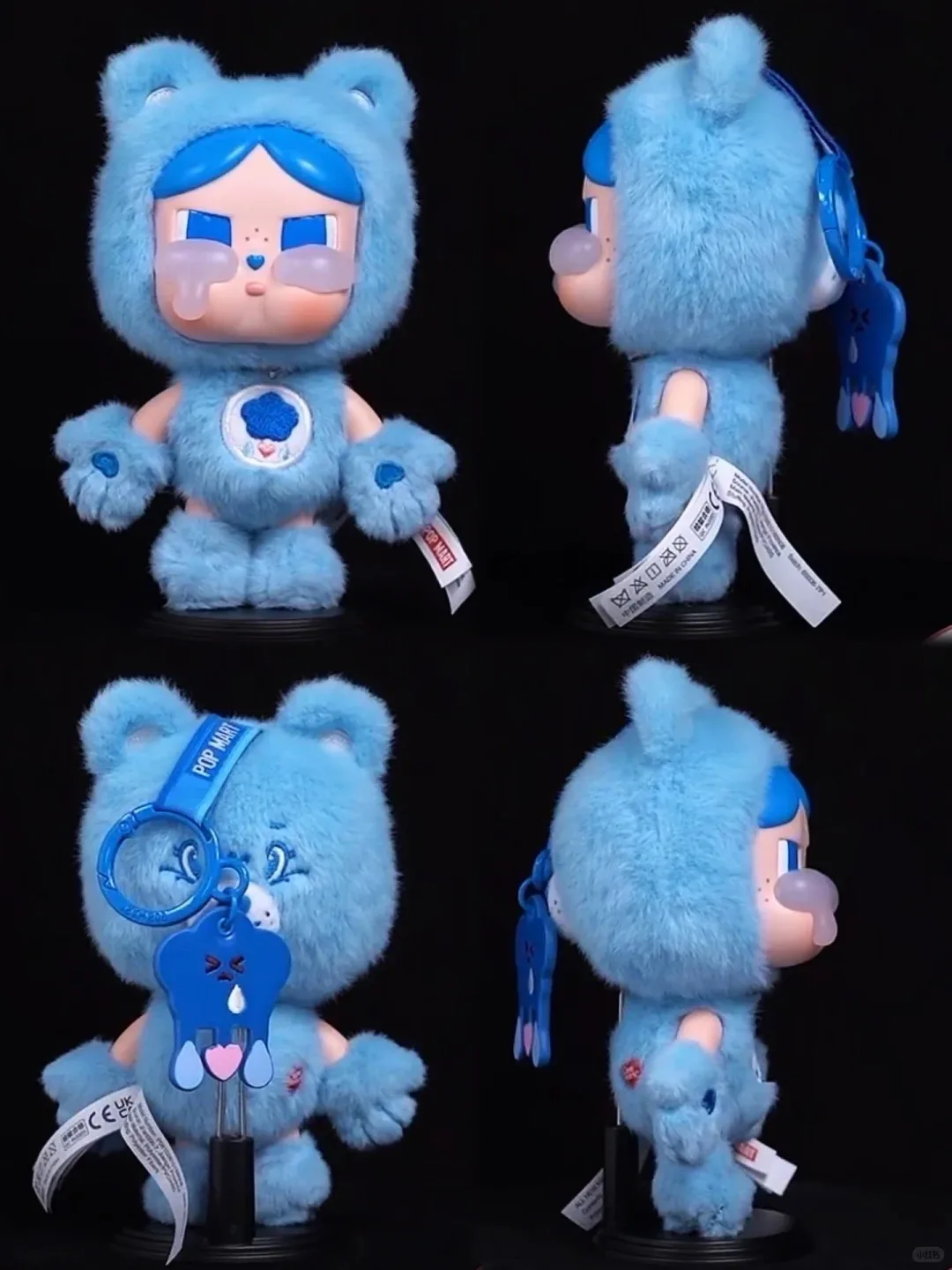 Фото Оригинальная серия POPMART CRYBABY X Care Bears: модные коллекционные фигурки в закрытой упаковке, милые и интересные декоративные подарки. №4