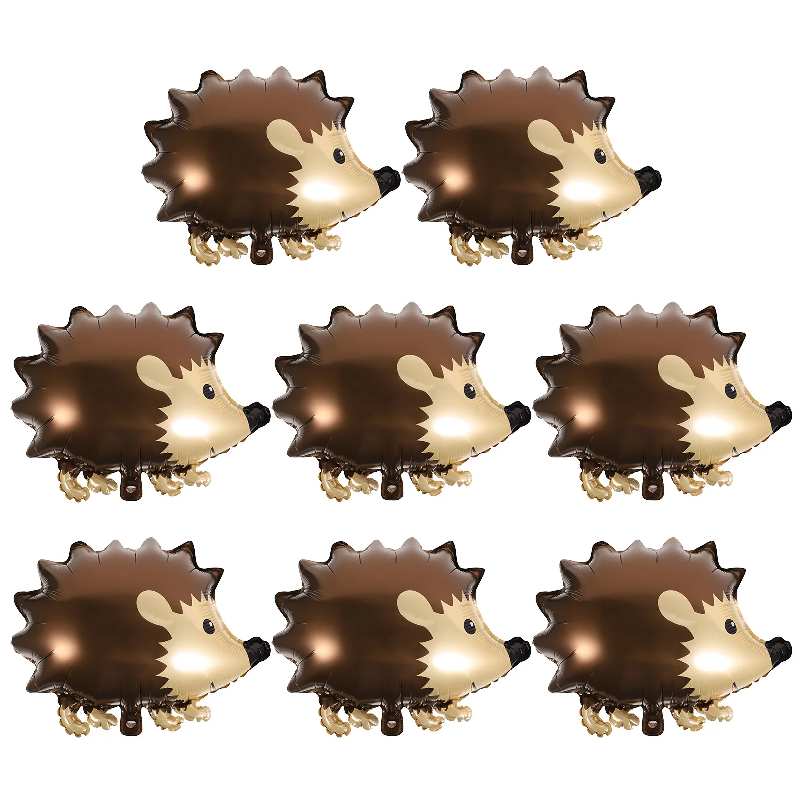 

Balloons Animal Party Balloon Hedgehog Birthday Animals Aluminum Cartoon Woodland Decoration Helium Jungle Kids Head Decorations