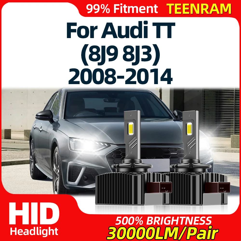 D1S лампы для фар с Canbus Φ 120 Вт 2008 лм HID ксеноновые 12 В Plug & Play Audi TT (8J9 8J3) 2010-2011 2012 2013 2014