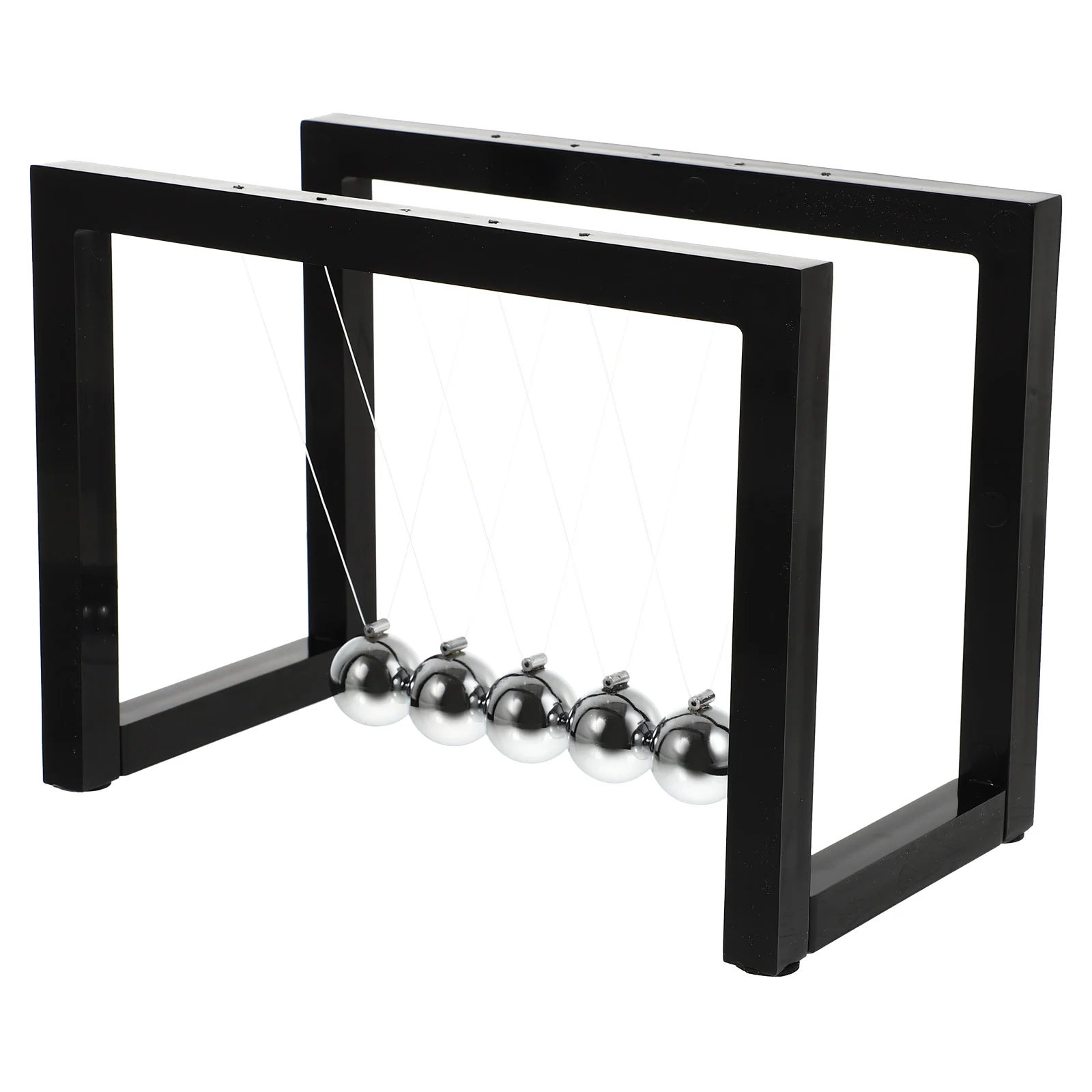 

Newton Billiard Ball Ornament Desktop Decoration Physics Adorn Balance Pendulum Bead Science Cradle Interesting Classic Toys